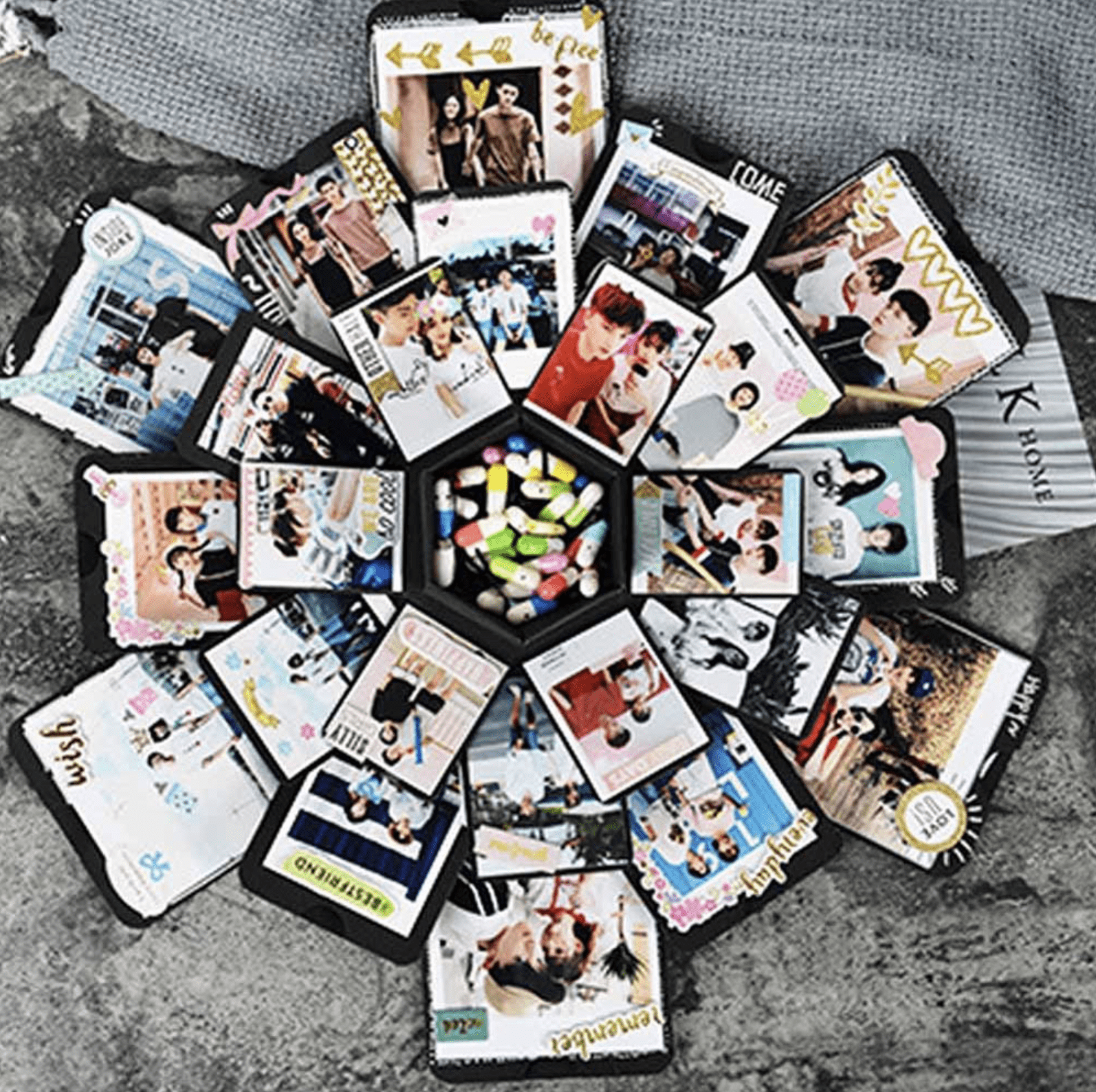 Explosion Gift Box DIY Surprise Picture For Love