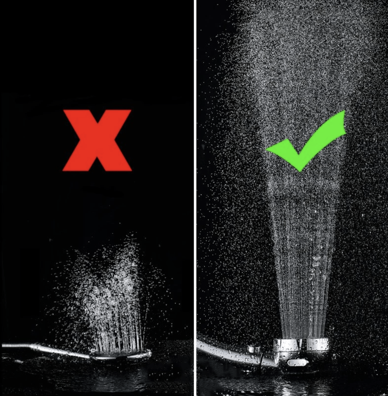 3 In 1 High Pressure Shower Head