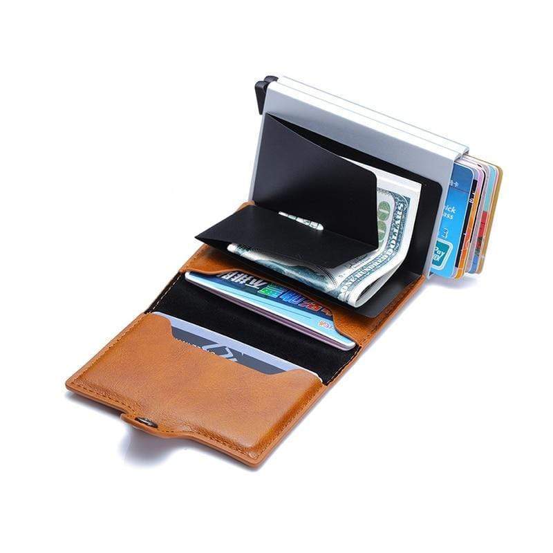 RFID Blocking Vintage Business Wallet