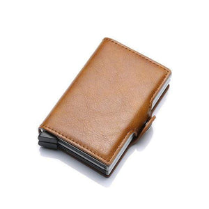 RFID Blocking Vintage Business Wallet