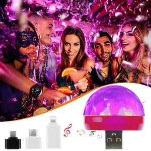 USB Party Lights Mini Disco Ball