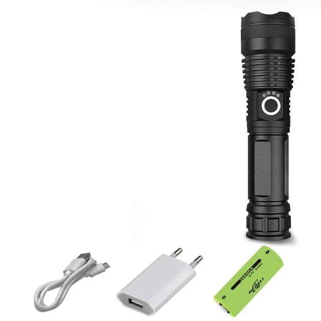 Brightest Flashlight Super Bright LED Worlds Most Powerful 90000 Lumens