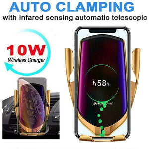 Wireless Car Charger Automatic Clamping