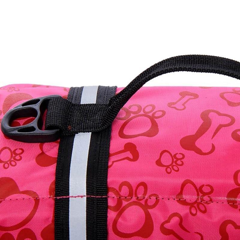 Dog Life Jacket Vest Swim Flotation