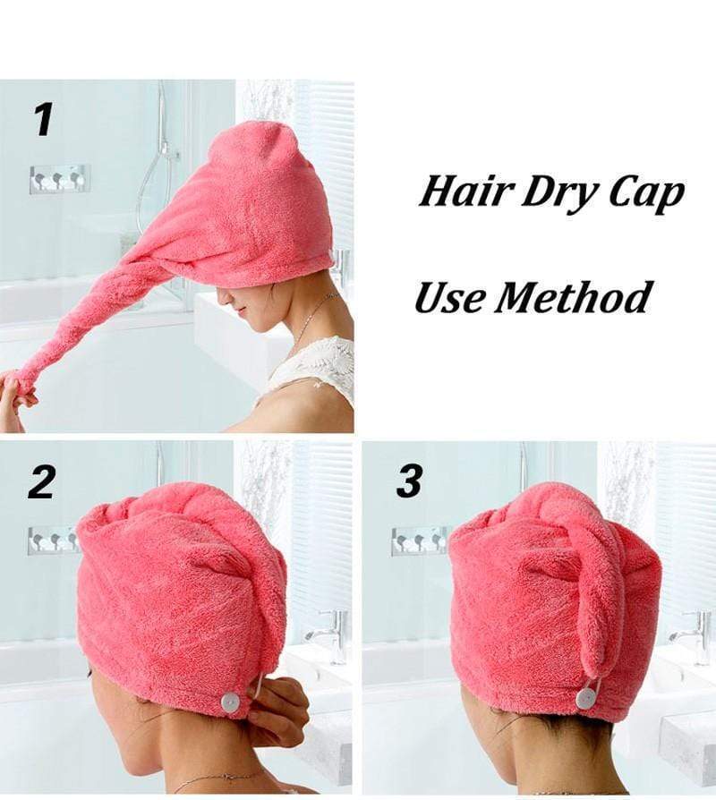 Rapid Drying Hair Towel Women