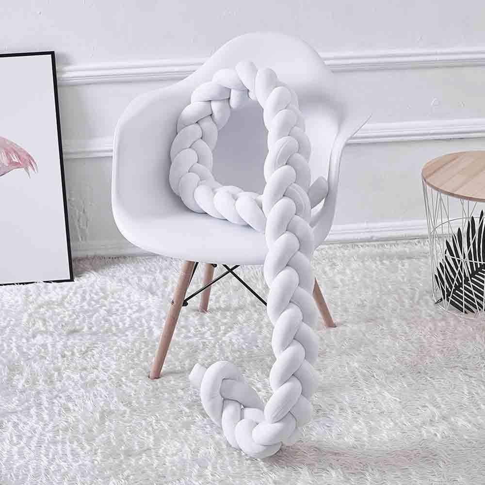 Crib Bumpers Baby Pads Braided