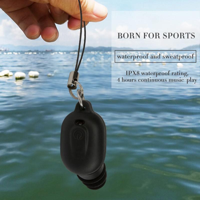 Swimming Headphones Waterproof Bluetooth Earphones