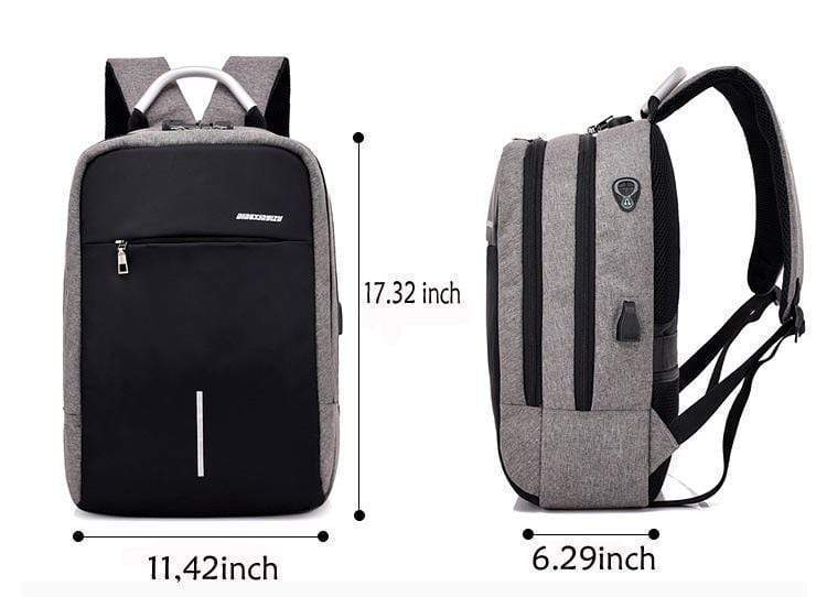 Backpack With Charger USB Charging