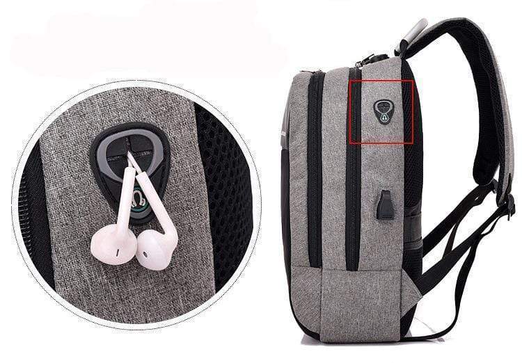 Backpack With Charger USB Charging