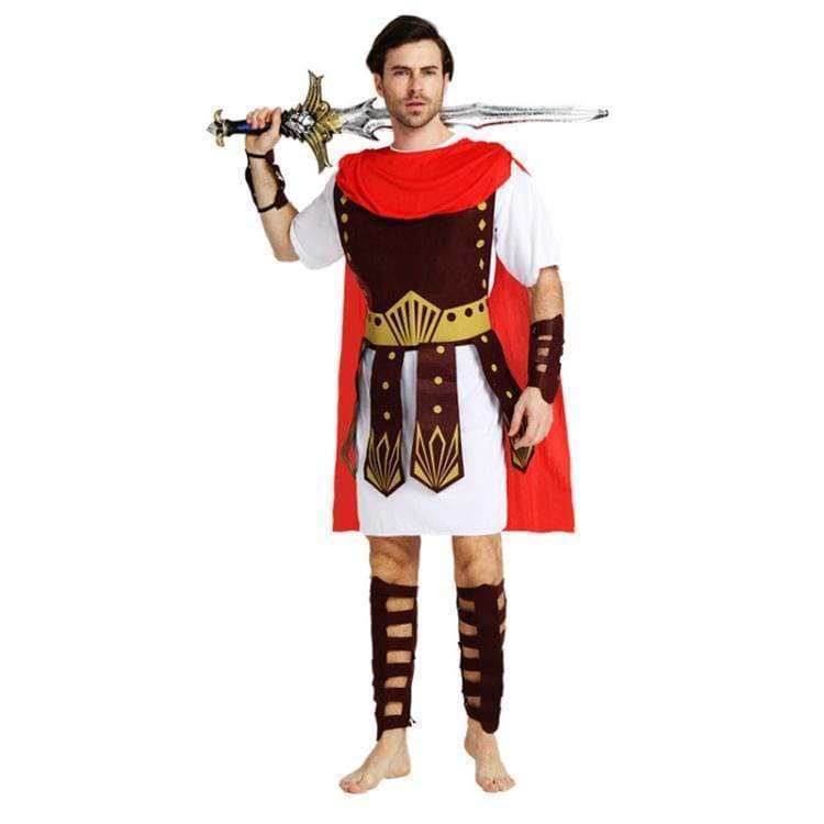 Ancient Roman Gladiator Set Couples Halloween Costumes