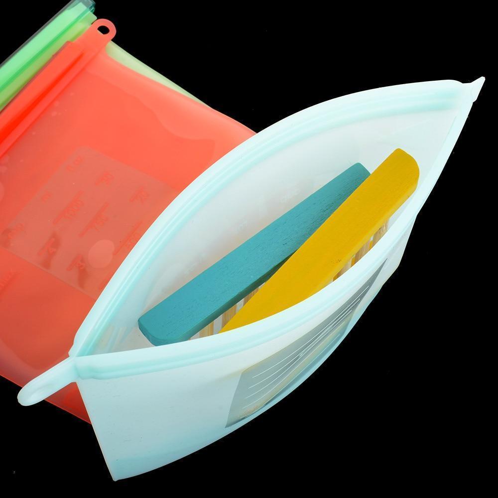 Reusable Vacuum Silicone Food Bag - 1000ml