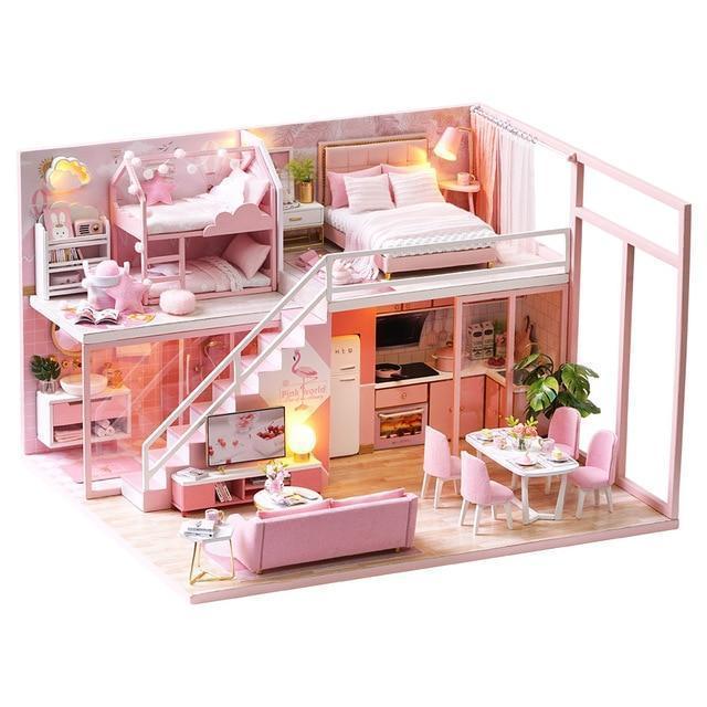 Dollhouse Miniatures Build Kit