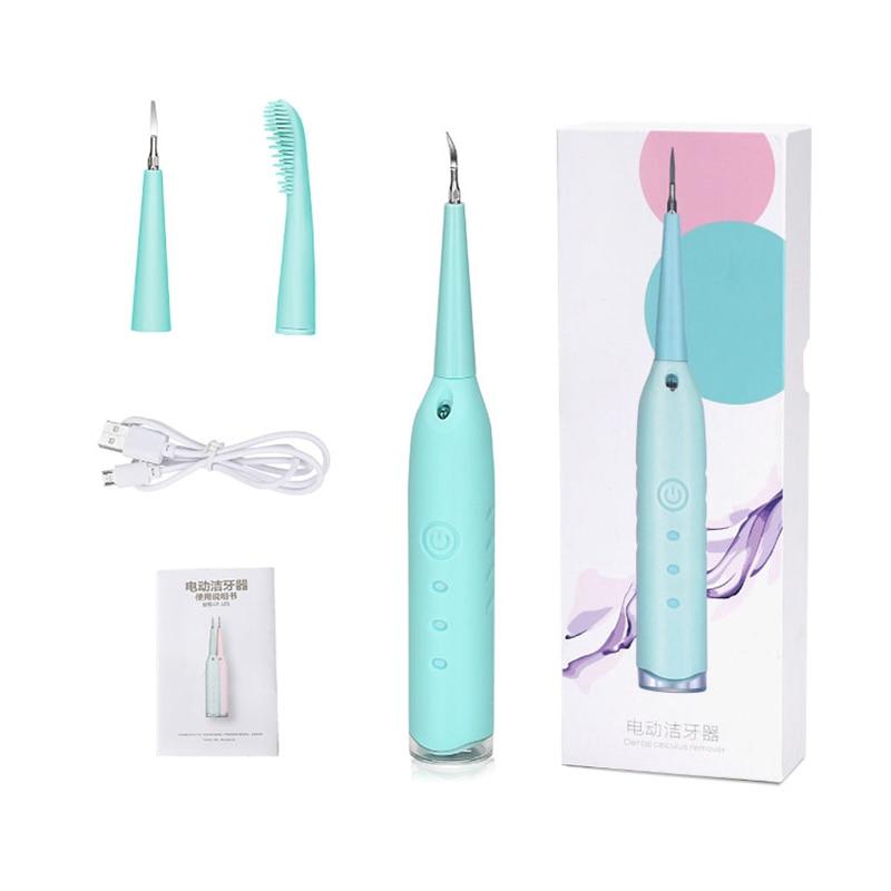 Portable Electric Sonic Dental  Remover Tooth Stains Tartar Tool Scaler Tooth Blanqueador Dental Health Hygiene Dentist Dropship