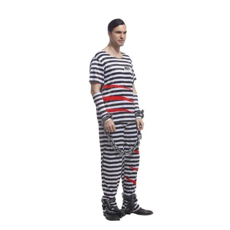 Prisoner Set Couples Halloween Costumes