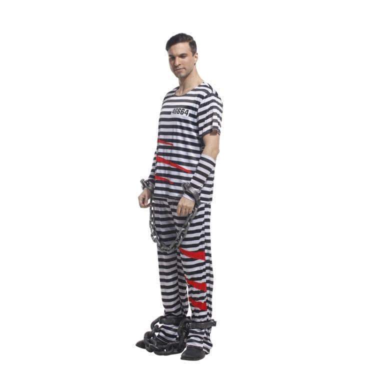 Prisoner Set Couples Halloween Costumes