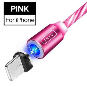 LED Magnetic 3 in 1 USB Charging Cable