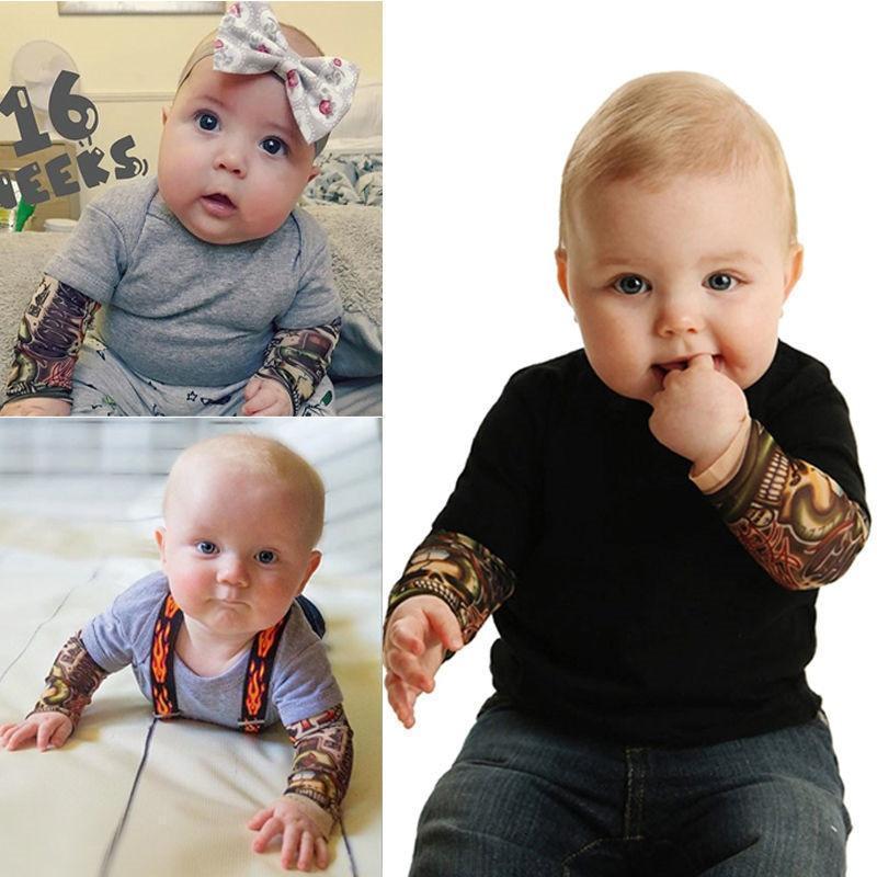 Sleeve Tattoo Baby Romper