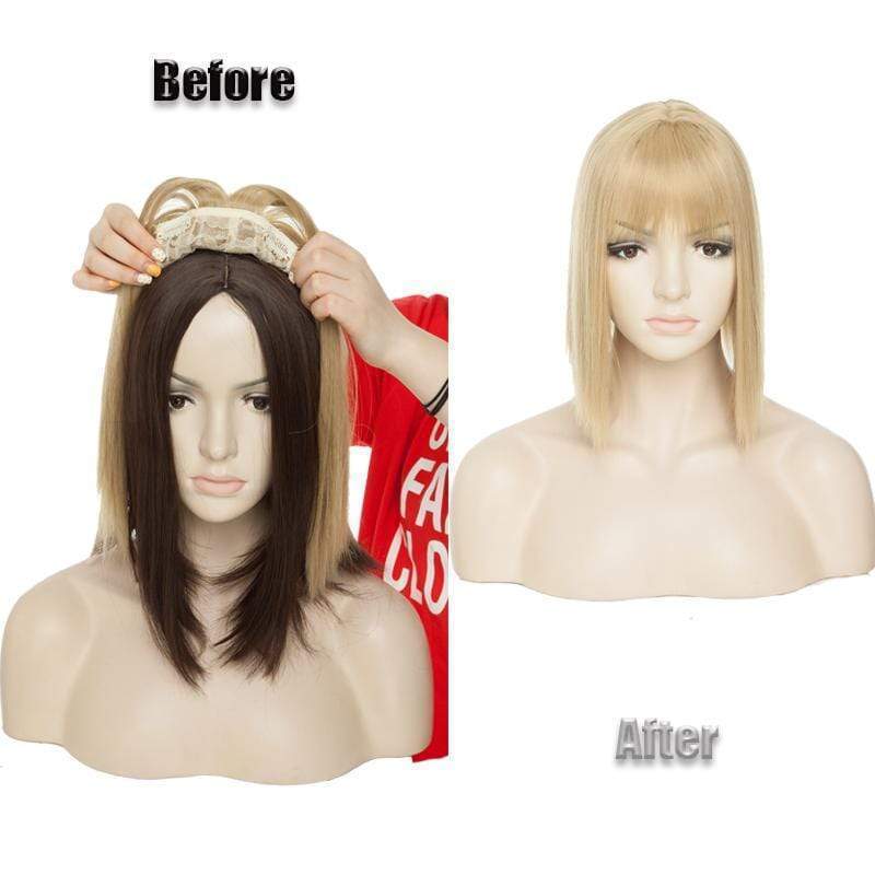 Hair Toppers Pieces For Women Clip On Crown