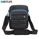 BESTLIFE Crossbody Bag for Men Boy 10.2" Shoulder Messenger Bag Tablet Small Bag Business Briefcase Handbag Rucksack Waterproof