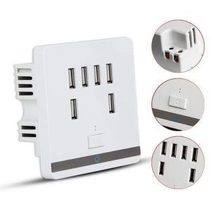 USB Outlet Wall Electrical Charger