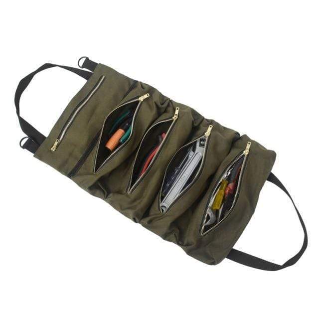 Tool Bag Roll Canvas Organizer