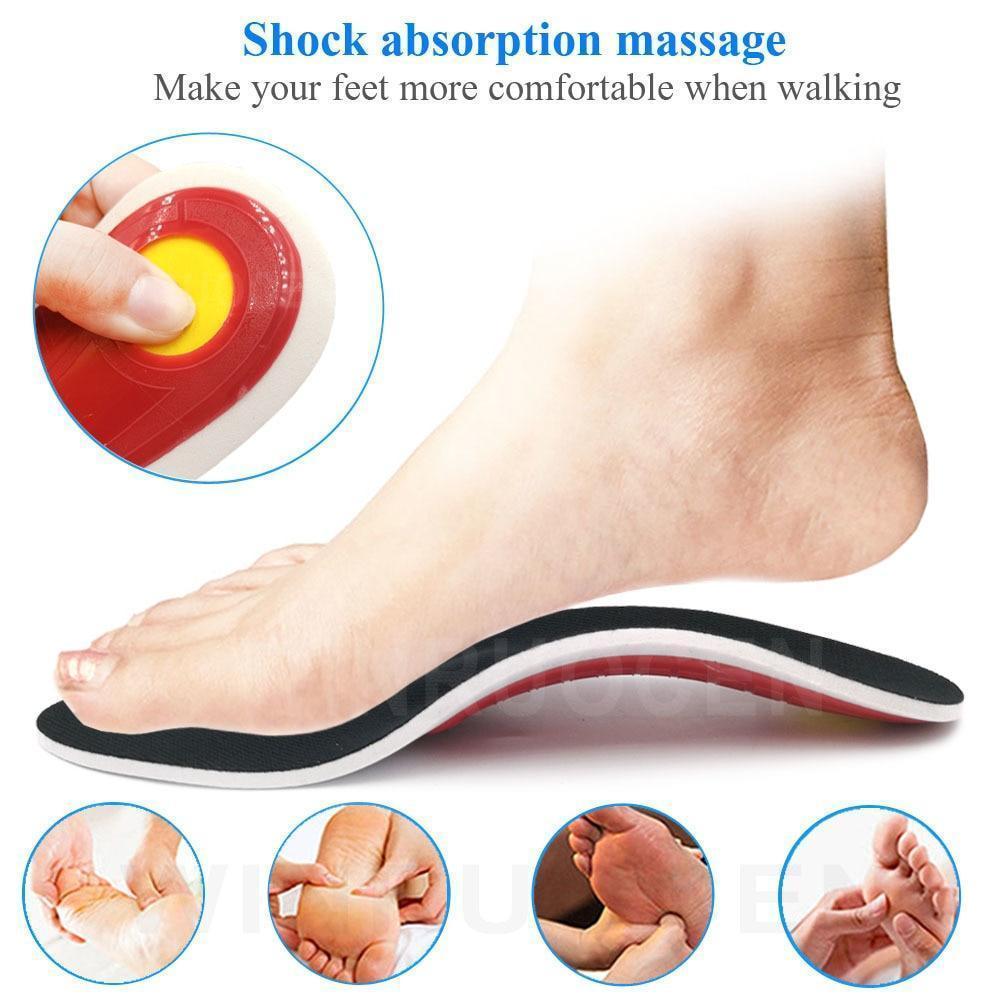 Plantar Fasciitis Insoles Inserts Shoe Orthotics Support