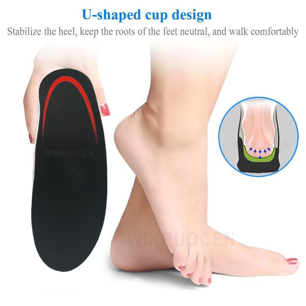 Plantar Fasciitis Insoles Inserts Shoe Orthotics Support