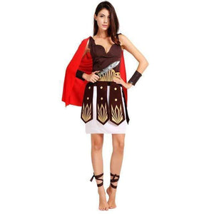 Ancient Roman Gladiator Set Couples Halloween Costumes