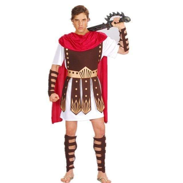 Ancient Roman Gladiator Set Couples Halloween Costumes