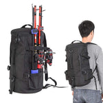 Fishing Backpack Tackle Box Rod Holder