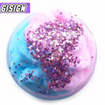 60ml Cloud Slime Fluffy Supplies Polymer Clay Charms Slime Glitter Playdough Magic Colored Sand Plasticine Toys For Children