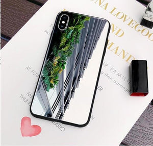 Phone Case For Huawei P30 Lite Pro P20 Pro P20 Lite 2019 enjoy 9 Plus 9S Crystal Makeup Mirror Diamond Finger Ring Cover Coque