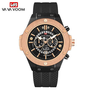 Fashion Sports Quartz Watch Men Unique Date Waterproof Wristwatches For Man Silicone Strap Big Clock Top Brand relogio masculino