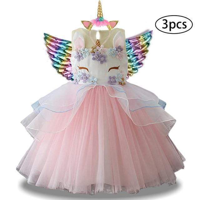 Unicorn Dress Girls Tutu Outfit