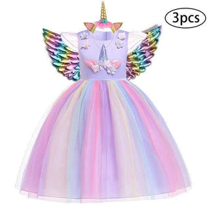 Unicorn Dress Girls Tutu Outfit