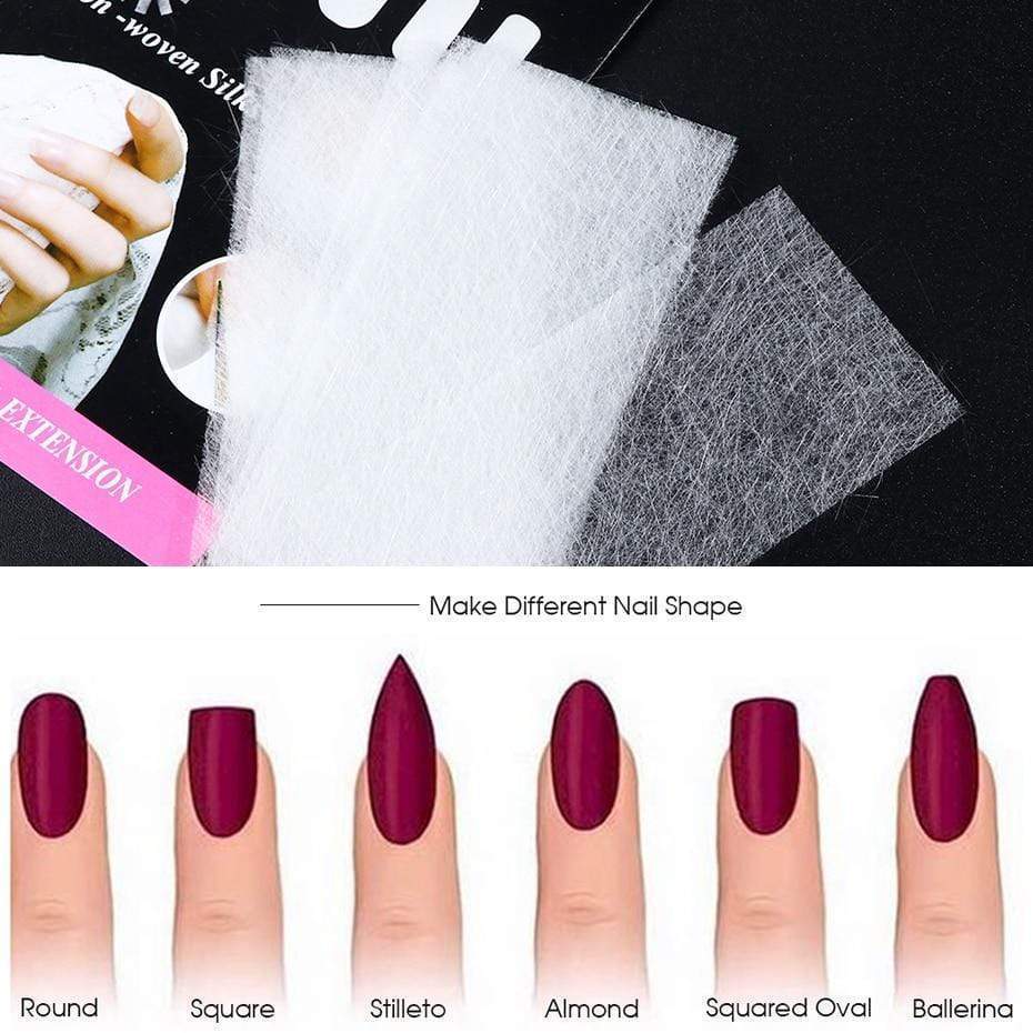 Nail Extension Silk Fiberglass (10PCS)
