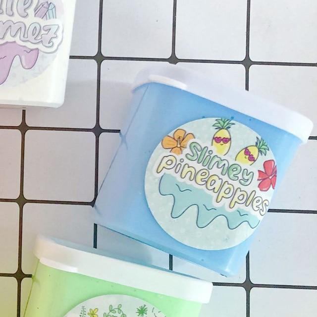 Multicolor foam tent mud poke vent mud decompression toys children's educational toys slime charms  butter slime  slime cloud