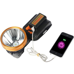 Super Bright Headlamp Rechargeable LED Spotlight