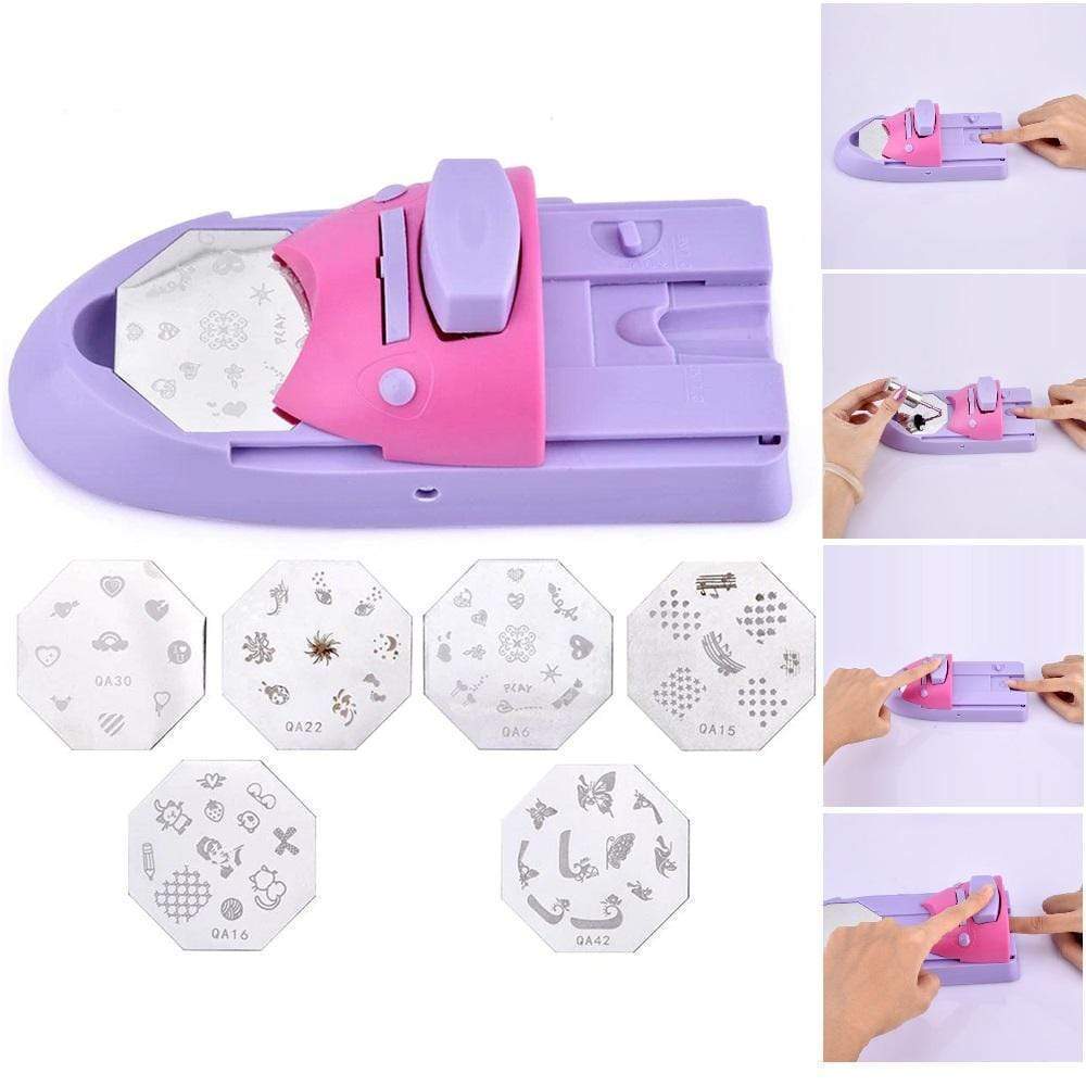 Nail Stamping Art Printer Machine Kit