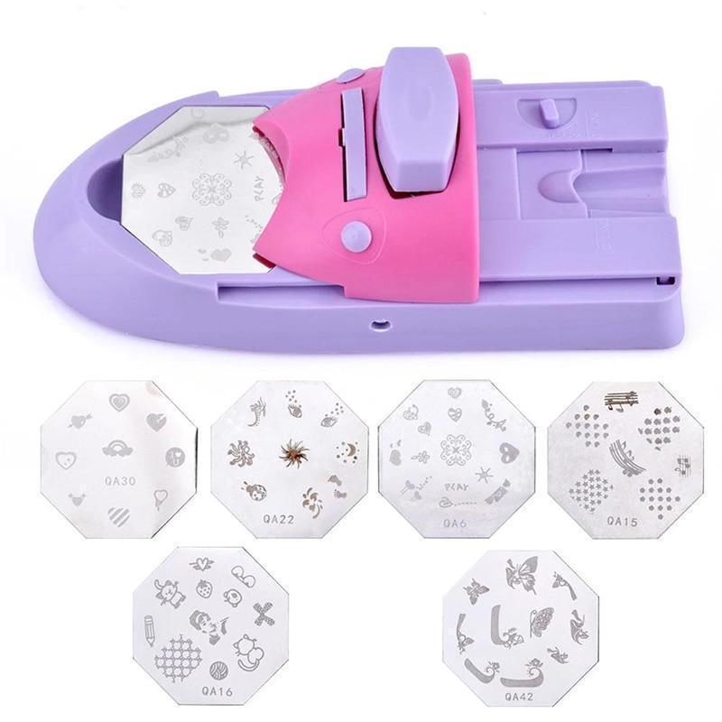 Nail Stamping Art Printer Machine Kit