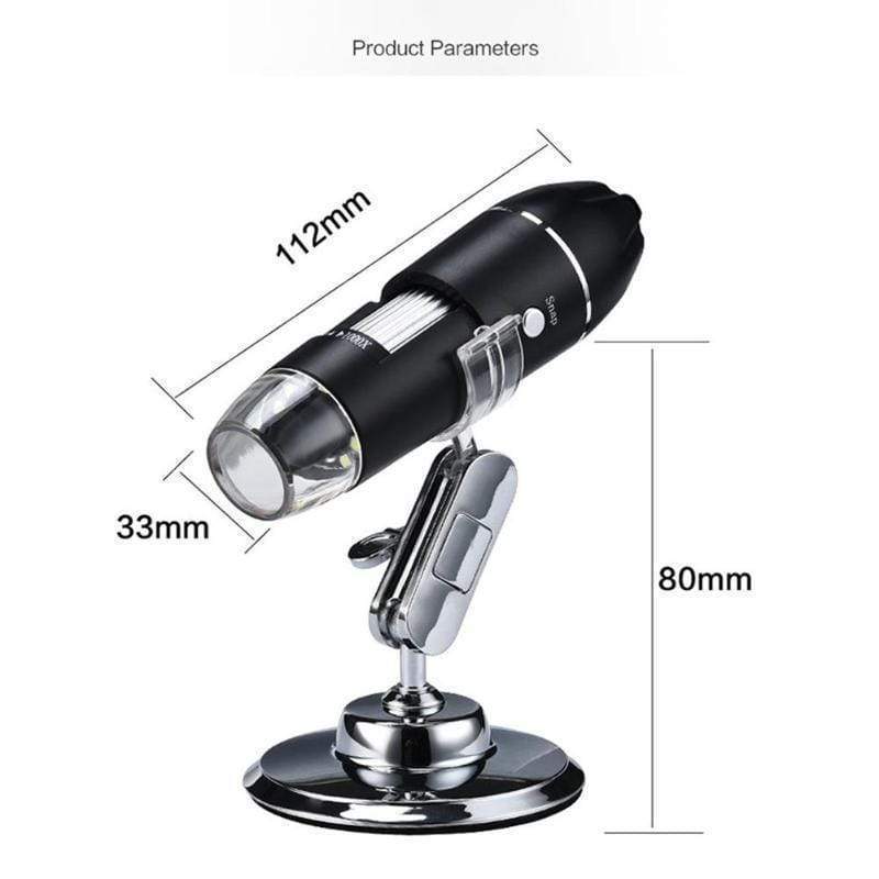 1000X Zoom 1080p Microscope Camera