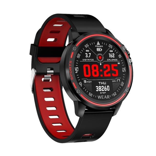 LEMFO L8 ECG+PPG Smartwatch IP68 Bluetooth Smartwatch Android IOS Support 320mAh Smart Sport Watch for Men Health Tracker