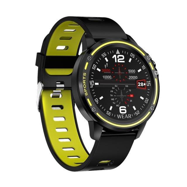 LEMFO L8 ECG+PPG Smartwatch IP68 Bluetooth Smartwatch Android IOS Support 320mAh Smart Sport Watch for Men Health Tracker