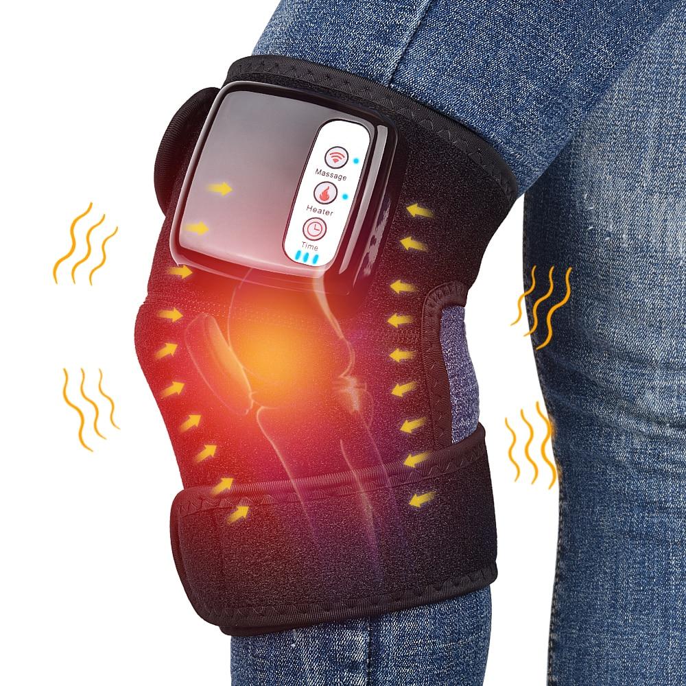 Knee Joint Physiotherapy Massager Quick Effect Electric Heating Massager Pain Relief Rehabilitation Health Care Tool Gift