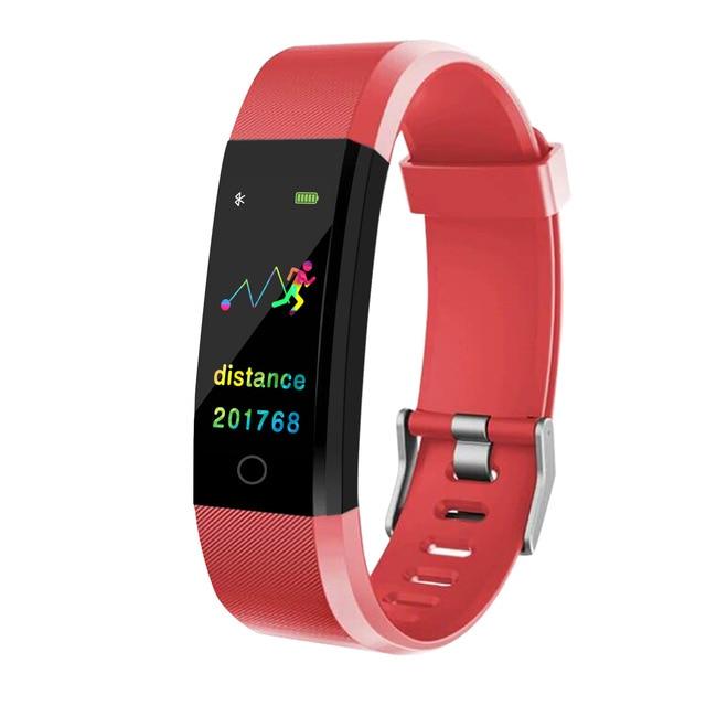 Women Smart Watch Health Monitor Heart rate/Blood Pressure/Pedometer Bluetooth Men Smartwatch Waterproof Sports Bracelet