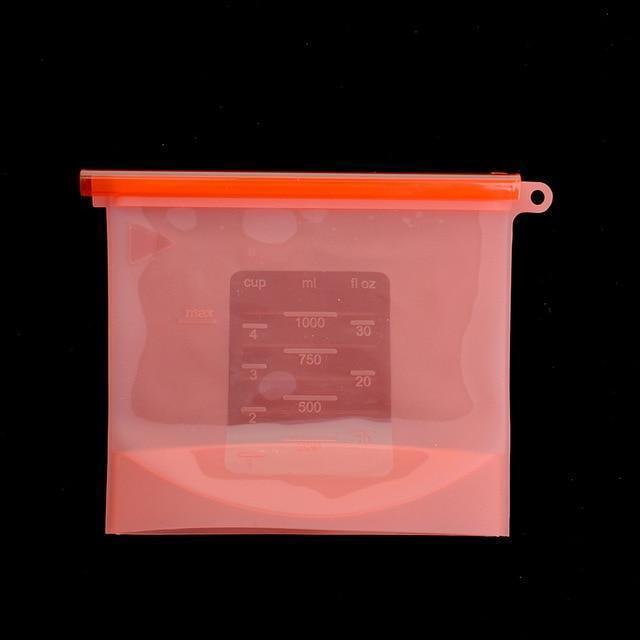 Reusable Vacuum Silicone Food Bag - 1000ml