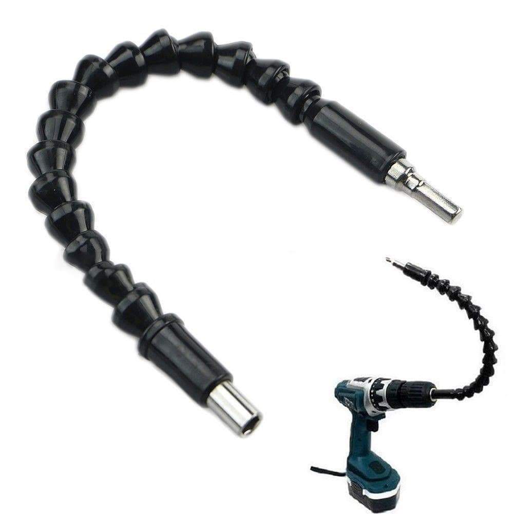 Flexible Drill Bit Extension with Screw Drill Bit Holder