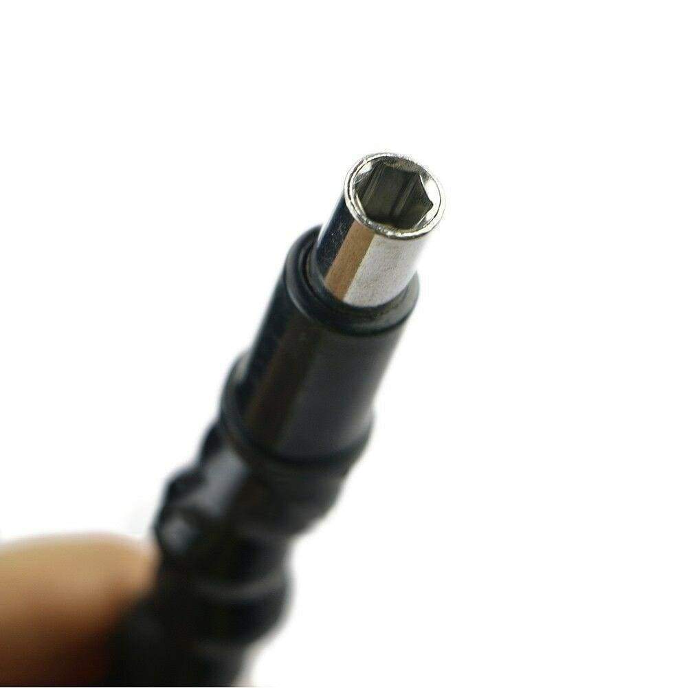 Flexible Drill Bit Extension with Screw Drill Bit Holder