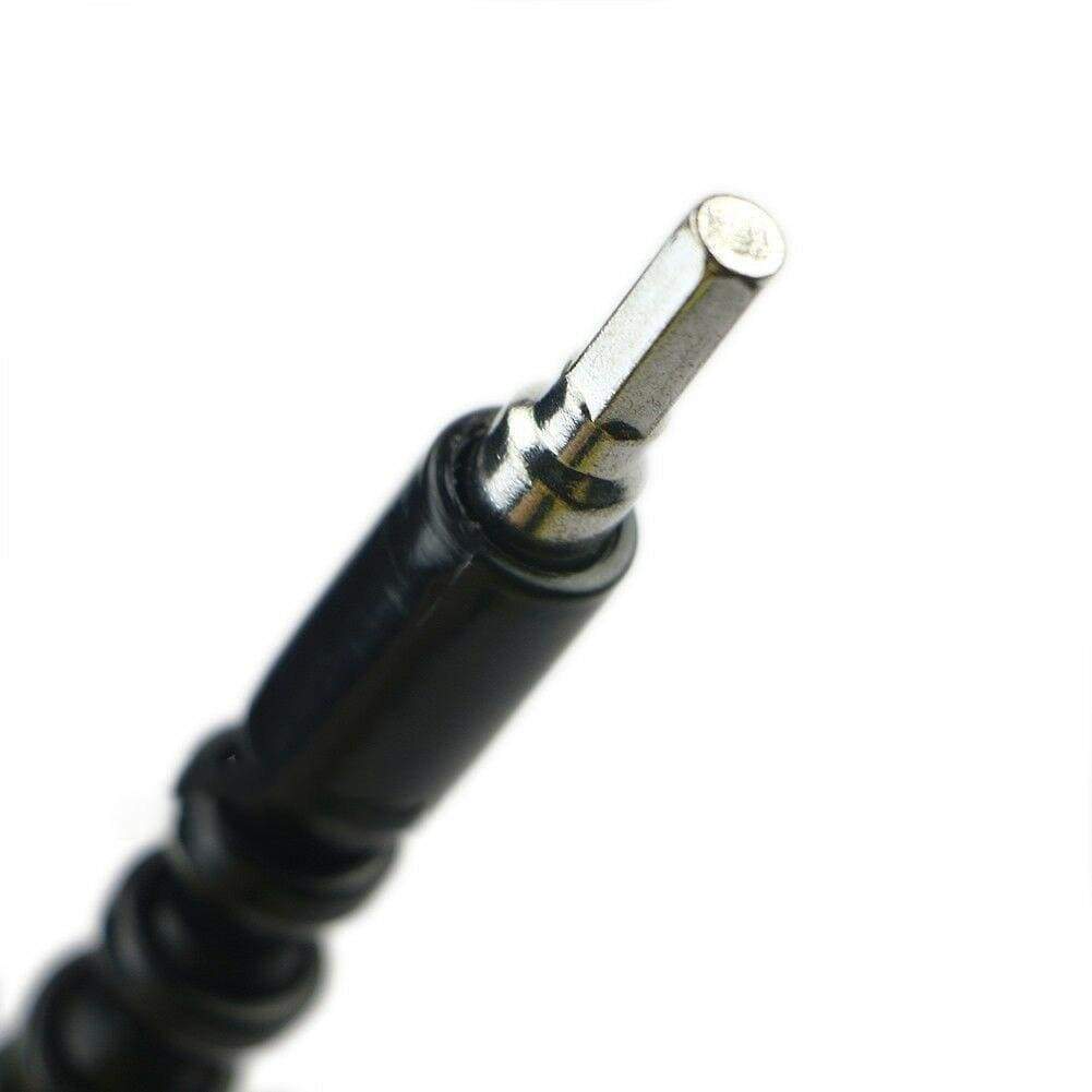 Flexible Drill Bit Extension with Screw Drill Bit Holder