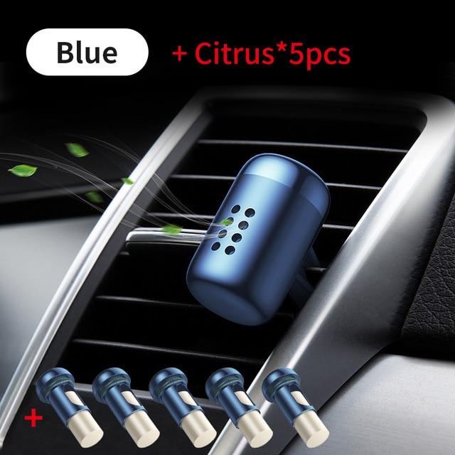 Baseus Metal Car Perfume Air Freshener Aromatherapy Solid for Car Air Vent Outlet Freshener Air Condition Clip Diffuser